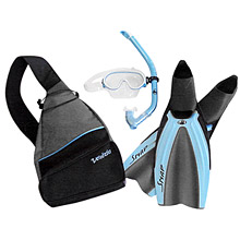 Body Glove Venezia Women's Snorkeling Set in Bag